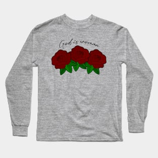 God is Woman Long Sleeve T-Shirt